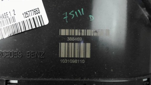 Compteur mercedes classe - compteur, b