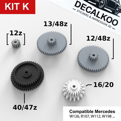 Kit engrenage pignon - [kit, k]